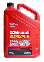 Ford Motorcraft Mercon V AutoMatic Transmission AND Power Steering Fluid, 4,73 л