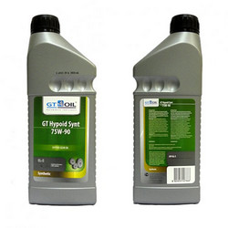 Gt oil Трансмиссионное масло GT Hypoid Synt, 1л, 1 л