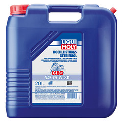 Liqui moly Трансмиссионное масло Hochleistungs-Getriebeoil SAE 75W-80, 20 л