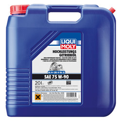 Liqui moly Трансмиссионное масло Hochleistungs-Getriebeoil SAE 75W-90, 20 л