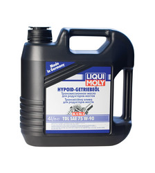 Liqui moly Трансмиссионное масло Hypoid-Getriebeoil TDL SAE 75W-90, 4 л