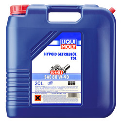 Liqui moly Трансмиссионное масло Hypoid-Getriebeoil TDL SAE 80W-90, 20 л