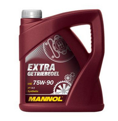 Mannol GL-5 Синтетич. трансм. масло SAE 75W/90, 4 л