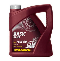 Mannol Син. масло для переднепр. авто. Basic Plus GL4 75W90, 4 л