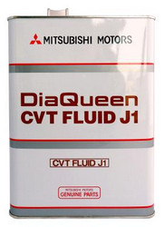 Mitsubishi Трансмиссионное масло DiaQueen CVT Fluid J1 (4л), 4 л