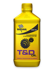 Bardahl T&amp;D OIL 80W-90, 1л., 1 л