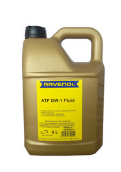 Ravenol Трансмиссионное масло ATF DW-1 Fluid (5 л), 5 л