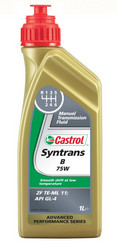 Castrol Трансмиссионное масло Syntrans B 75W, 1 л, 1 л