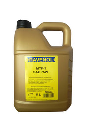 Ravenol Трансмиссионное масло MTF -3 SAE 75W ( 5л), 5 л