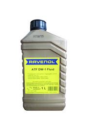 Ravenol Трансмиссионное масло ATF DW-1 Fluid (1 л), 1 л