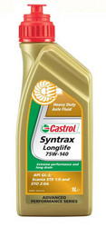 Castrol Трансмиссионное масло Syntrax Longlife 75W-140, 1 л, 1 л