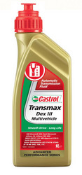 Castrol Трансмиссионное масло Transmax Dex III Multivehicle, 1 л, 1 л